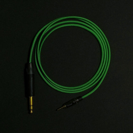 3.5mm - Custom Headphone Cable (Single Ended) - Green - Authentic