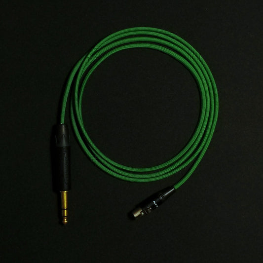 3 Pin Mini XLR - Custom Headphone Cable - Green - Authentic