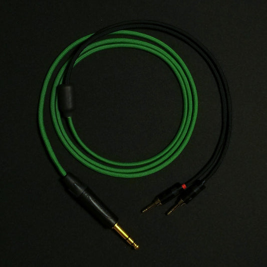 Dual 3.5mm - Custom Headphone Cable - Green - Authentic