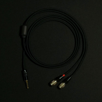 Dan Clark Audio (MrSpeakers) - Dual Entry - Custom Headphone Cable - Black - Authentic