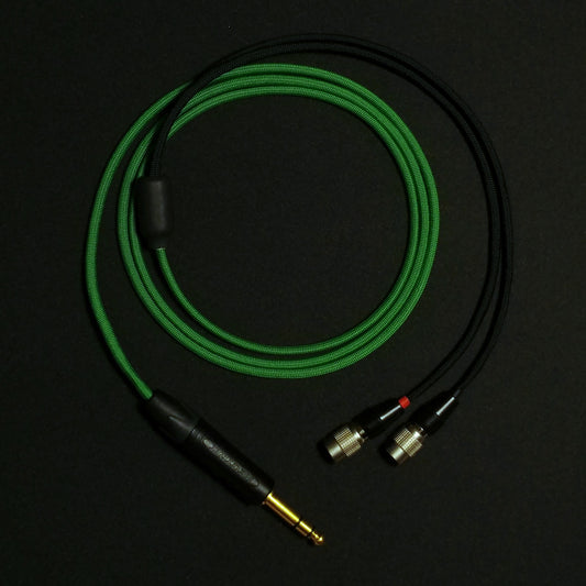 Dan Clark Audio (MrSpeakers) - Dual Entry - Custom Headphone Cable - Green - Authentic