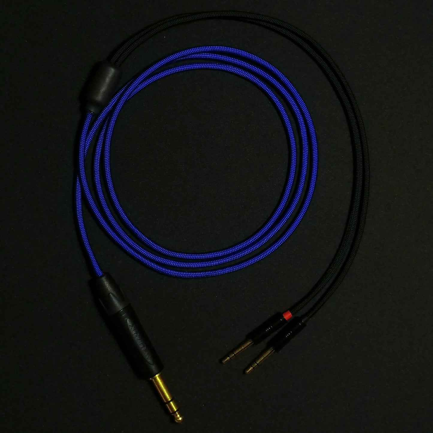 Sennheiser HD 800 Series - Custom Headphone Cable - Blue - Authentic